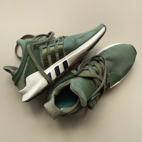 adidas Shoes - Adidas Hunter Green Sneakers **like new**